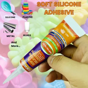 Soft Silicone Adhesive High Low Temperature Resistant Waterproof for Bonding Silicone Metal Glass Plastic 42G