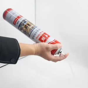 Spray Insulating Polyurethane Foam Adhesive Paste 900g Tube for Construction