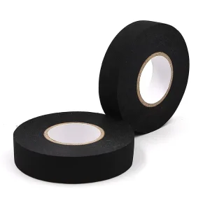 Strong Adhesion Low Price Anti aging Black Wire Harness Polyester Fabric Cloth Pet Tape for Automotive Car Cables Prevention