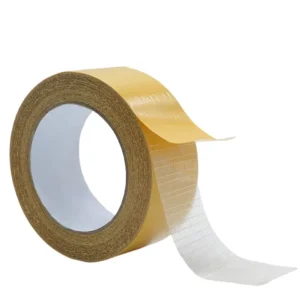 Strong Adhesion No Residue Double Side Self Adhesive Tape Grid Double Sided Mesh Cloth Base Carpet Double Sided Adhesive Tape