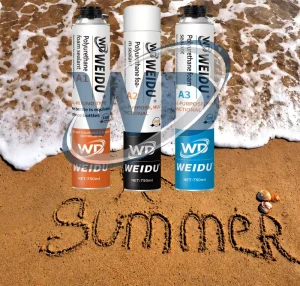 Summer Formula Polyurethane-Based Expanding Foam for Door and Window Filling Construction and Transportation