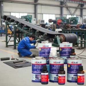 Super Bonding 500g HiGlue TS801 Rubber Adhesive Cold Vulcanizing Fluid for Permanent Fixed