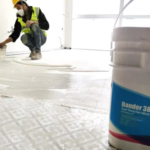 Super Strong Acrylic Water based Floor Adhesive for High Elasticity Flooring and Construction Use