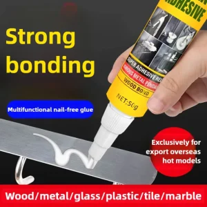 Super Strong Adhesion Mini 50g Waterproof Mildew Proof Nail Free Adhesive Glue Silicone for Construction and Paste Hook