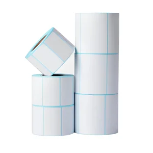 Super Strong Hotmelt Adhesive Art Paper Sticker Roll Permanent Glue For Cardboard Boxes
