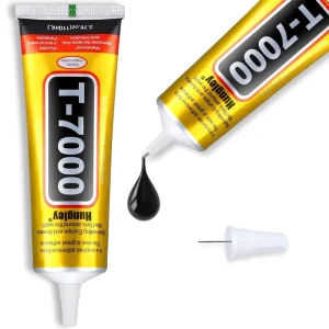 T-7000 Black Waterproof Adhesive Glue for Phone Screen Repair and Jewelry