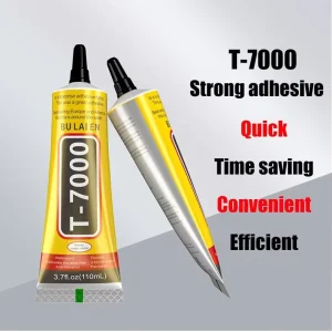 T7000 110ml Manufacturer Mobile Phone Repair Screen Accessories DIY Black Adhesive
