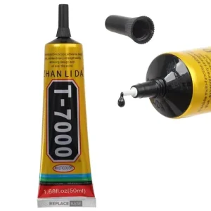T7000 110ml Multi purpose Black Glue for Repair the Phone Screen