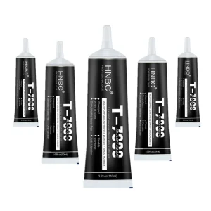 T7000 15ml Black Adhesive for Mobile Phone Repair, LCD Screens, Glass Frames, Flower Pots, Crystal, Fabric and DIY Rhinestones