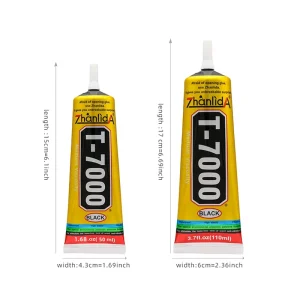 T7000 Adhesive Glue for Phone Repair Liquid Glue Multi purpose Super Glue 50ml 110ml With Precision Applicator Tip