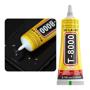 T8000 Fast-Drying Adhesive for Jewelry Bonding and Mobile Phone Case Repair