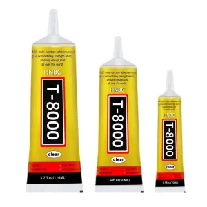 T8000 Multi Purpose Black Resin Glue Liquid Adhesive for Phone Screen Repair Low Odor for Various Purposes