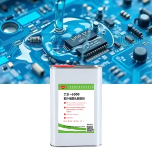 TB 6500 UV Moisture Dual curing Glue for Circuit Board Protective Adhesive Coating Waterproof Sealant Transparent Glue