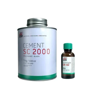 TIPTOP SC2000 Cold Vulcanizing Adhesive 1kg of Conveyor Belts ER 42 High Strength Cold Patching Adhesive