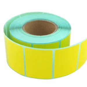 TKlabel Yellow Self Adhesive Direct Thermal Labels 80×50 cm 5 Packs