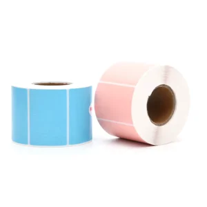 Thermal Water Activated Hot Melt Self adhesive Acrylic Single Sided Adhesive Sticker Label for Carton Sealing and Printer Paper