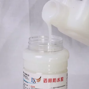 Transparent Acrylic-Based Waterproof Liquid Adhesive for Construction Leak Repair