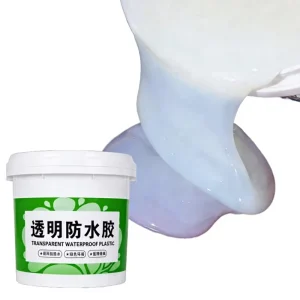 Transparent Acrylic Silicone-Based Waterproof Coating and Adhesive