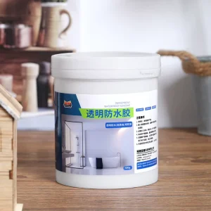 Transparent Acrylic Waterproof Glue for Exterior Roof Leak Prevention, 100g