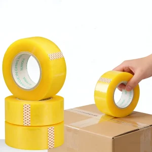 Transparent BOPP Packing Tape with Acrylic Pressure-Sensitive Adhesive for Carton Box Sealing