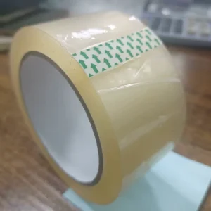 Transparent Bopp Carton Waterproof Seal Tape with Single Sided Pressure Sensitive Acrylic for Packing Jumbo Roll Adhesive Tape