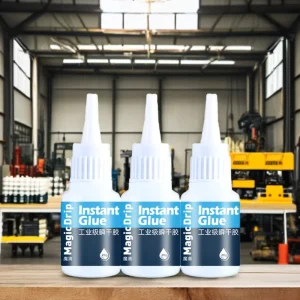 Transparent Fast-Cure Cyanoacrylate Instant Adhesive for Construction, Flooring, Metal, Plastic, Ceramic, Glass, and Wood
