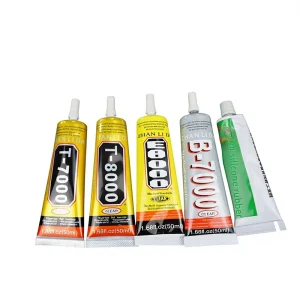 Transparent Mobile Phone Screen Adhesive Glue for B7000 E8000 T8000 T7000 704 Models Black