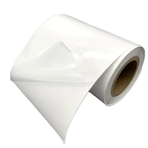 Transparent Pvc Self adhesive Label Material Roll Printing Removable Label Self Adhesive Materials