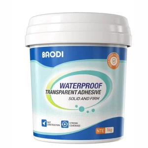 Transparent Waterproof Adhesive Coating for Tile Roof and Bathroom Leak Repair