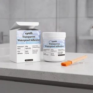 Transparent Waterproof Adhesive for Wall Gap Sealing and Repair
