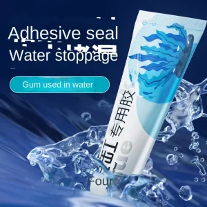 Transparent Waterproof Aquarium Repair Glue for Glass Plastic Steel and Acrylic Pool Pond Bonding