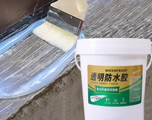 Transparent Waterproof Glue for Exterior Tiles Roof Paint and Waterproof Coating
