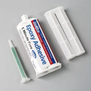 Tubular Two-Component Epoxy Resin Structural Adhesive 50ml for Waterproof Welding, High-Temperature Woodworking