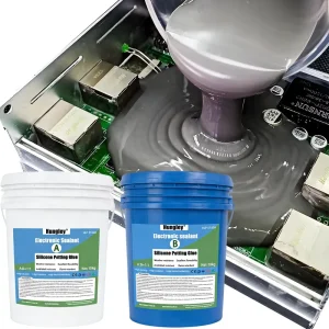 Two-Component AB Silicone Potting Adhesive for Electronic PCB, LED, and Circuit Board