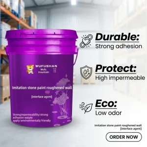 Two-Component Acrylic Textured Wall-Bonding Primer for Interior and Exterior Walls Tile Renovation and Wood Panels
