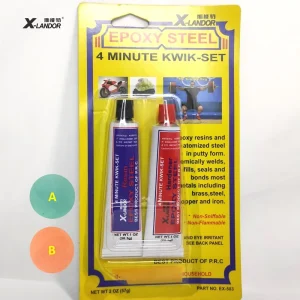 Two-Component Fast Acrylic AB Adhesive Strong Bonding Glue for Metal, Rubber, Plastic, and Glass