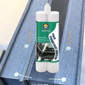 Two-Component PU Corner Cleat Adhesive for Aluminum Window and Door Frame Joints