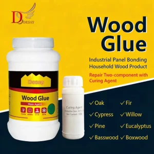 Two-Component Plywood Adhesive for Solid Wood Splicing and Medium Hardwoods