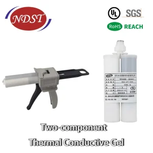 Two-Component Silicone Thermally Conductive Heat Dissipation Liquid Sealant Gel White/Gray 1.5-2W/mK
