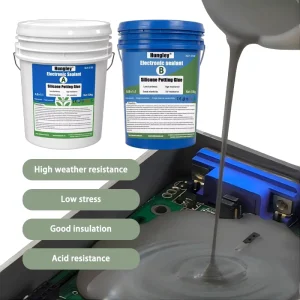 Two-Component Thermal Conductive Insulating Waterproof Silicone AB Potting Adhesive for Electronics