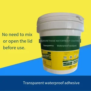 Two-Component Transparent Acrylic Waterproof Adhesive Coating for Exterior Wall Anti-Seepage and Leak Repair