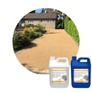 Two-Part Permeable Epoxy Resin Adhesive for Driveways, Garden Paths, and Pavement