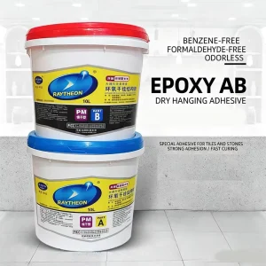 Two component Industrial Epoxy Dry hanging Eco Friendly Structural Adhesive for Marble Granite Stone & Tile Bonding
