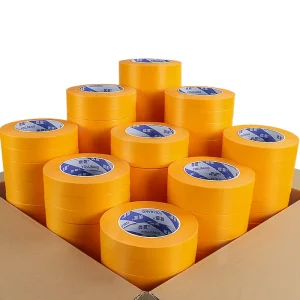 UJANG High Temperature No Residue Goldband Malerband Painters Washi Paper Masking Tape for Automotive & Wall Painting