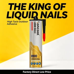 UV Glue Manufacturer Wood Adhesive Instant Sealant Nail-Free Wall Panel Bonding Agent
