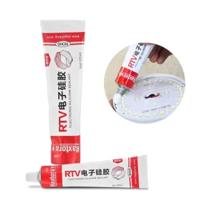UV Resin Kit Silicone Sealant for Electronics Packing Room-Temperature Cure Insulating Waterproof -60C to 200C RoHS/REACH