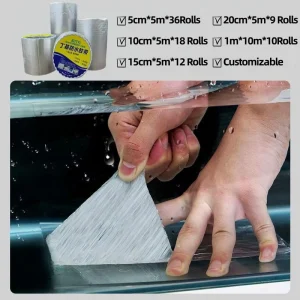 Underwater Butyl Tape Leakproof Sealant Patch for Pipe Window and Roof Waterproofing