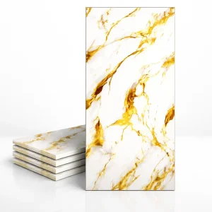 Wall Paper Decorative Wall Sheets Self Adhesive Waterproof Surface for Fast Renovation