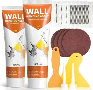 Wall Patching Agent and Drywall Repair Kit for Wall Holes and Crack Repair