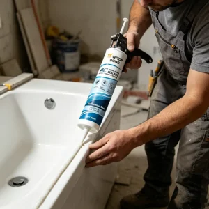 Water-Based Acrylic Adhesive Painter’s Caulk for Door Frames and Window Gaps